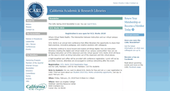 Desktop Screenshot of carl-acrl.org