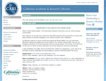 Tablet Screenshot of carl-acrl.org